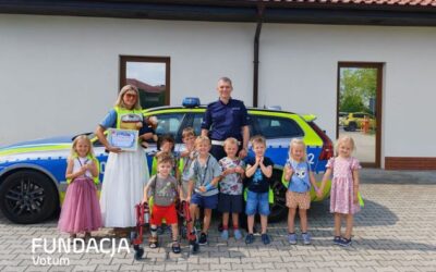 Bezpieczny przedszkolak z Fundacją Votum i Policją